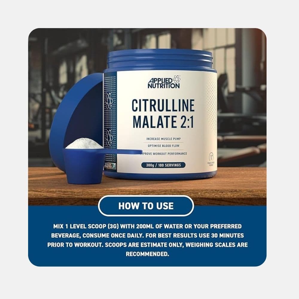 Applied Nutrition Citrulline Malate 300g 4
