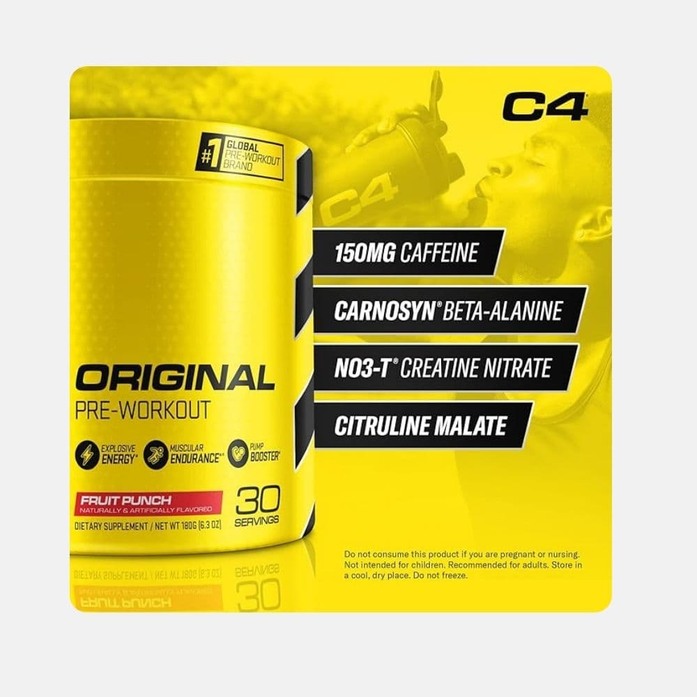 Cellucor C4 Pre Workout Fruit Punch 30 Serv 2