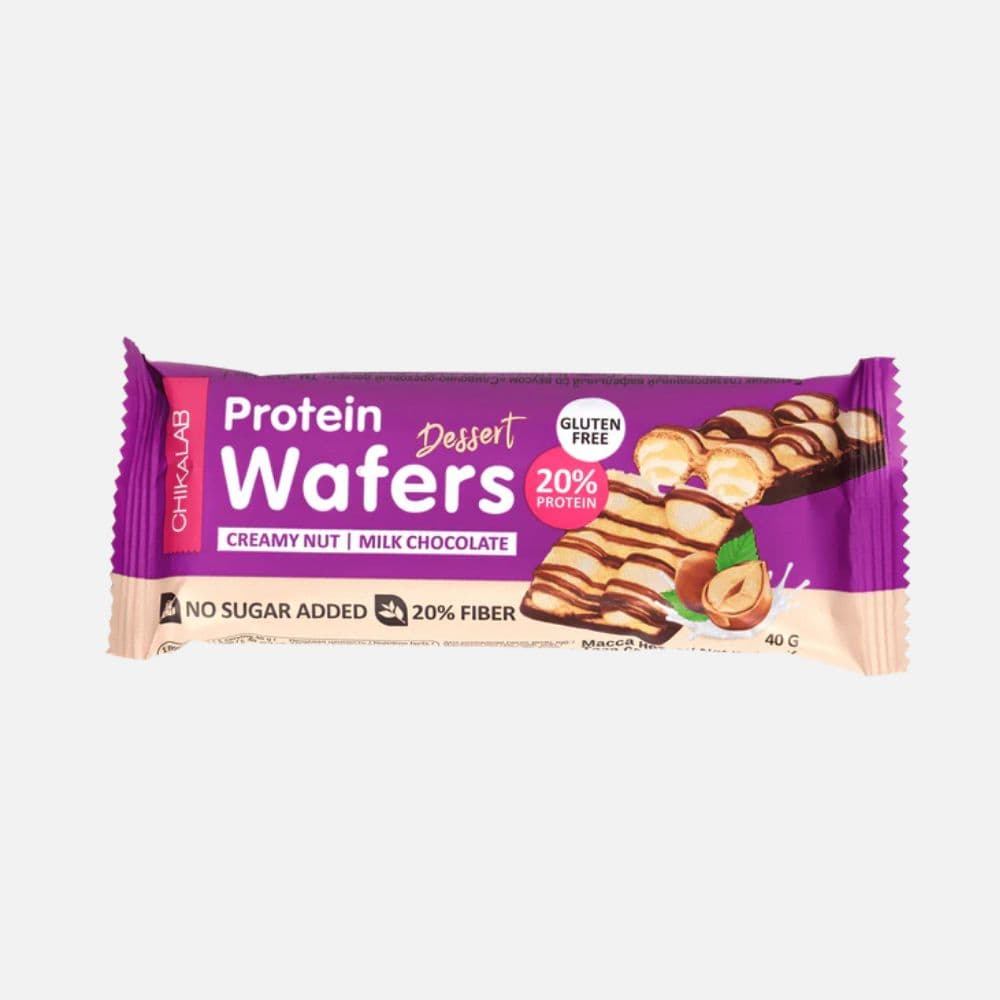 Chikalab Protein Wafers Creamy Nut 40g Img 2