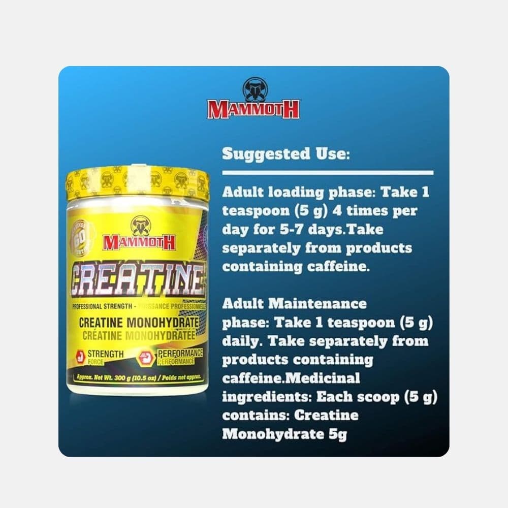 Mammoth Creatine 300g 299