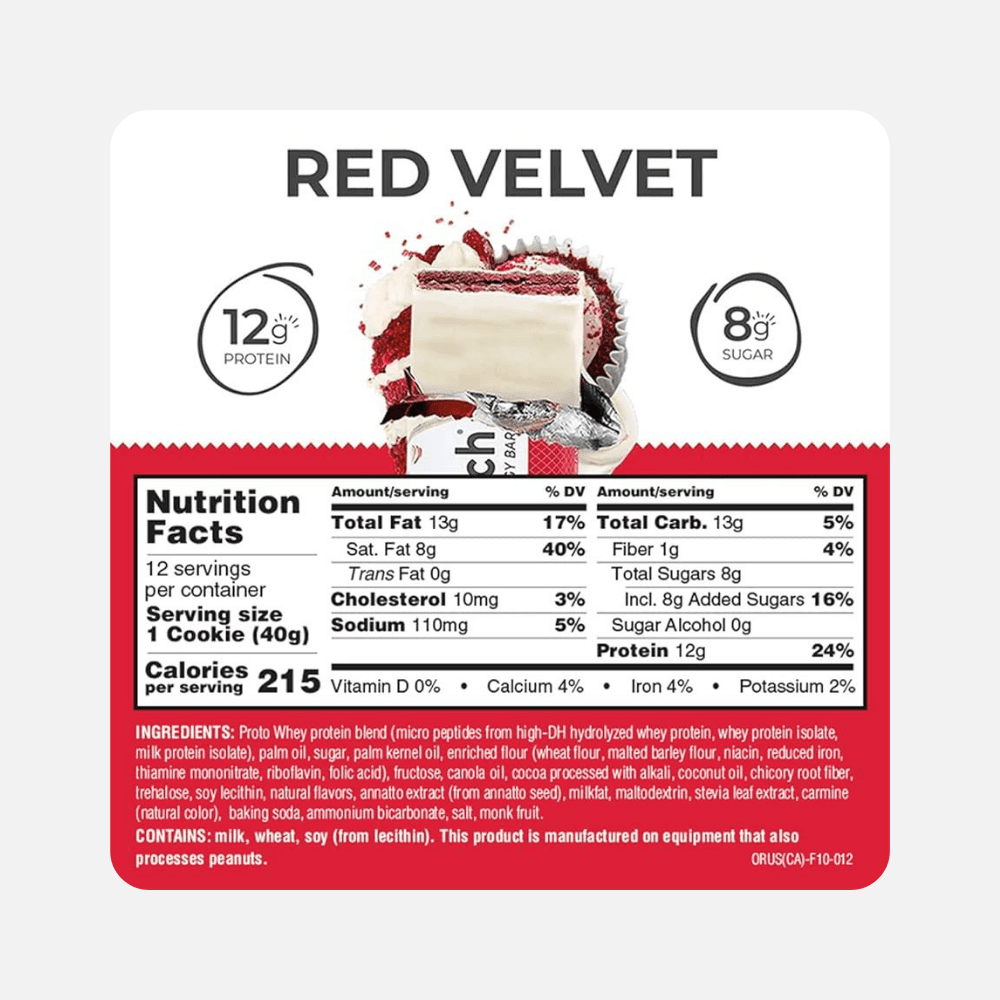 Power Crunch Bar Red Velvet 40 G 4
