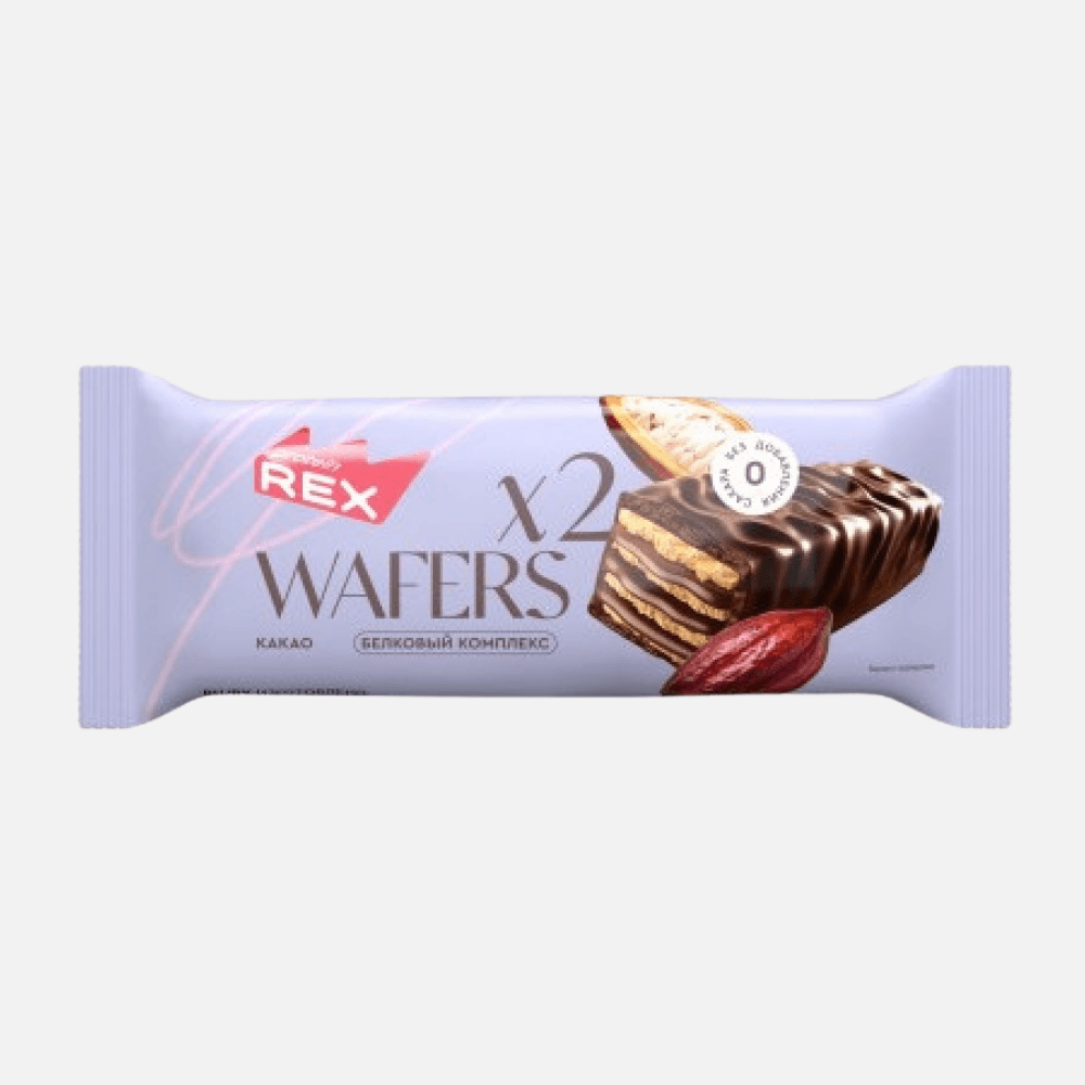 Protein Rex Wafers Cacao 50g