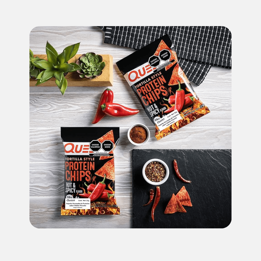 Quest Protein Chips Hot Spicy 32g 2