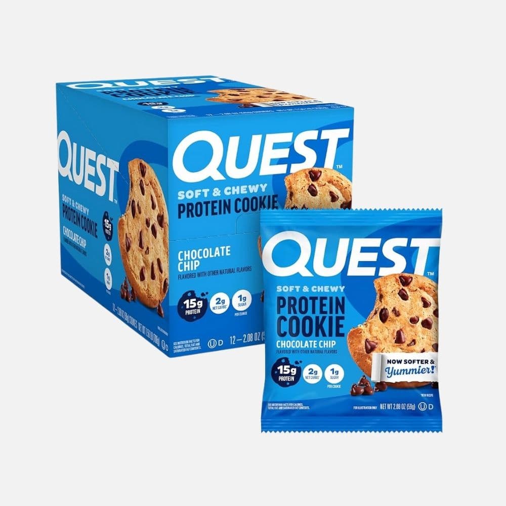 Quest Soft Chewy Cookie Choc Chip 59g 2