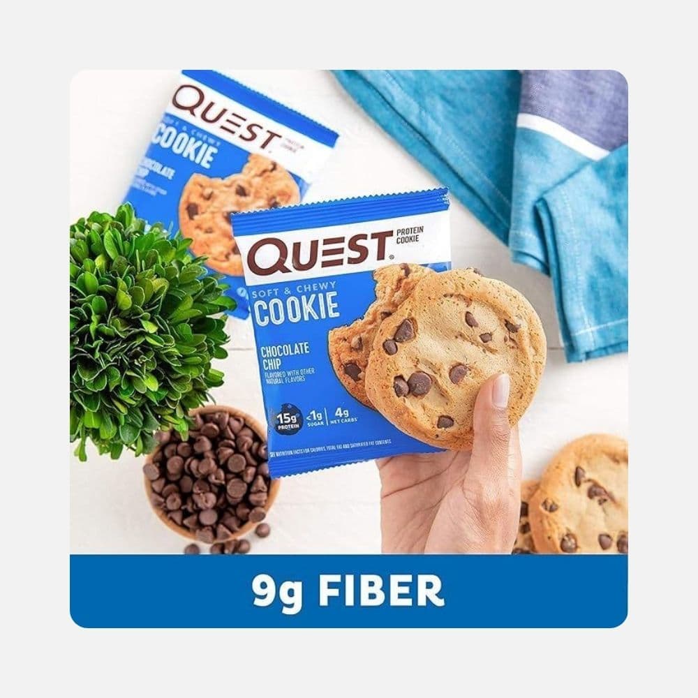 Quest Soft Chewy Cookie Choc Chip 59g 4