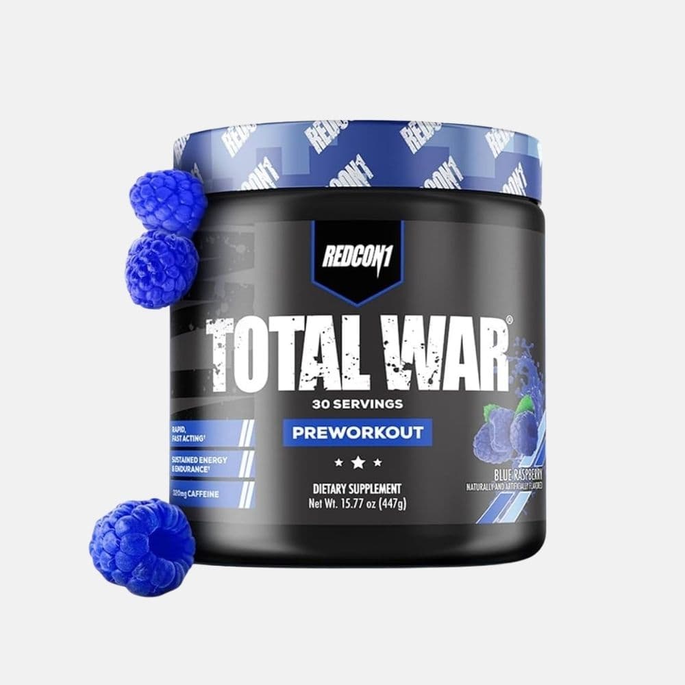 Redcon1 Total War Pre Workout Blue Raspberry