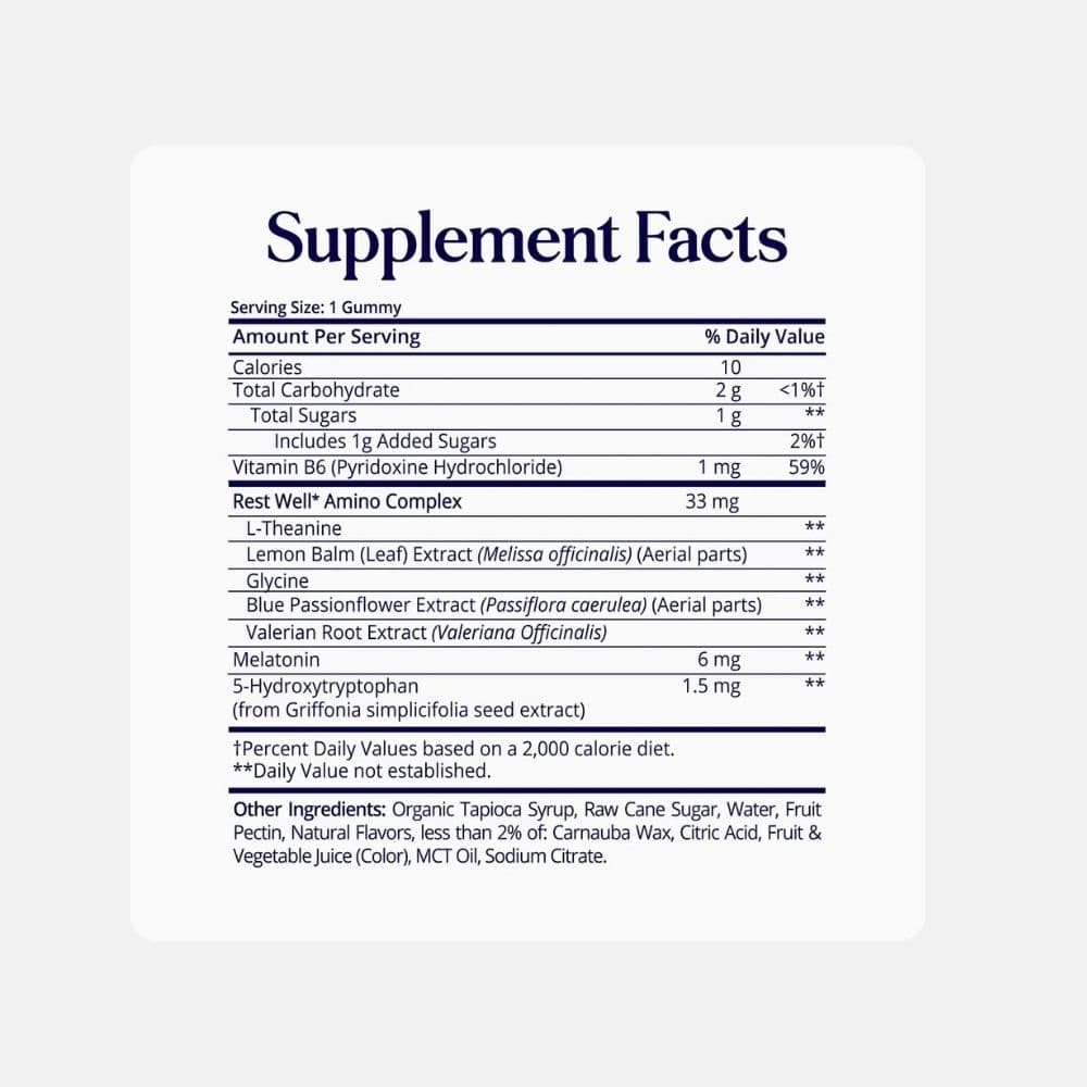 Sugarbearpro Sleep Vitamins 7