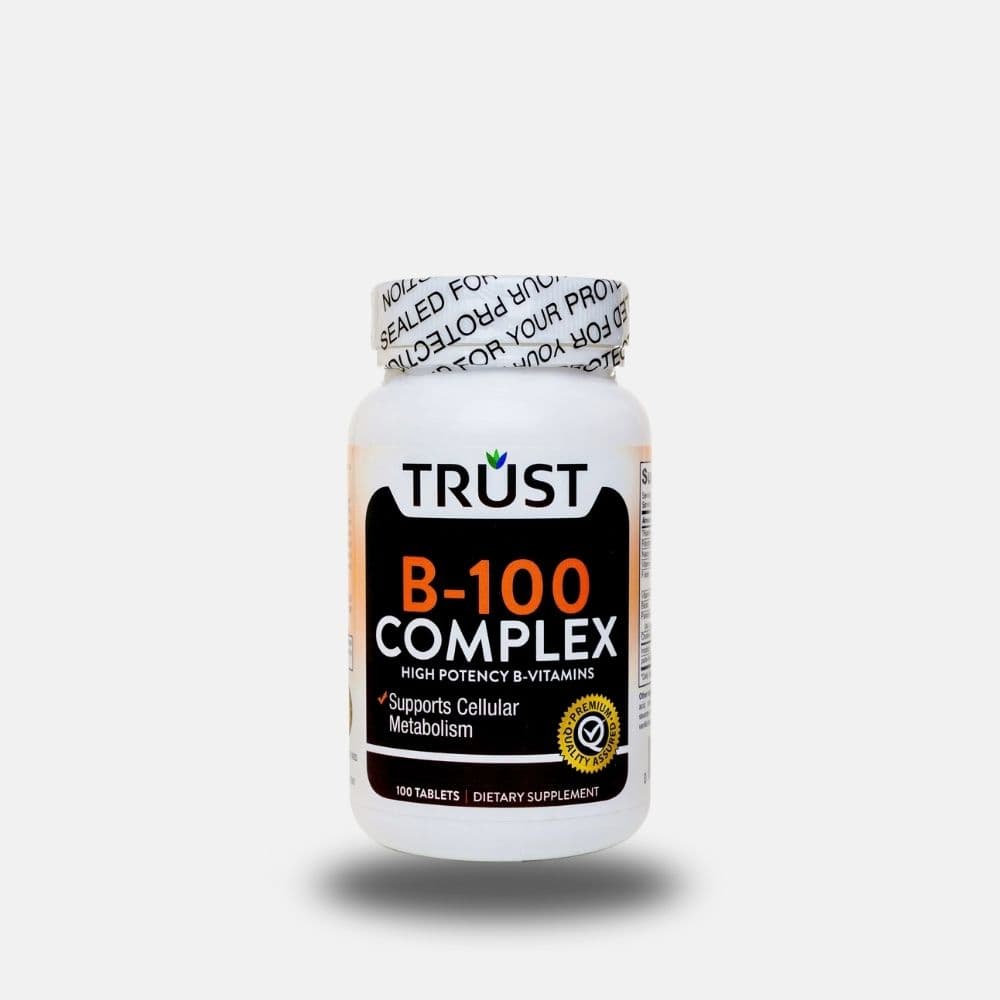 Trust B 100 Complex 100 Tabs 500mg