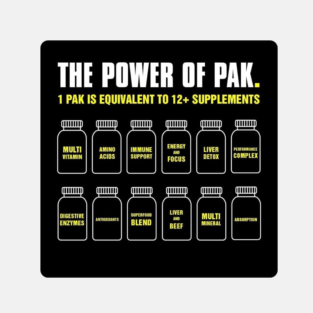 Universal Animal Pak 30 Packs 6