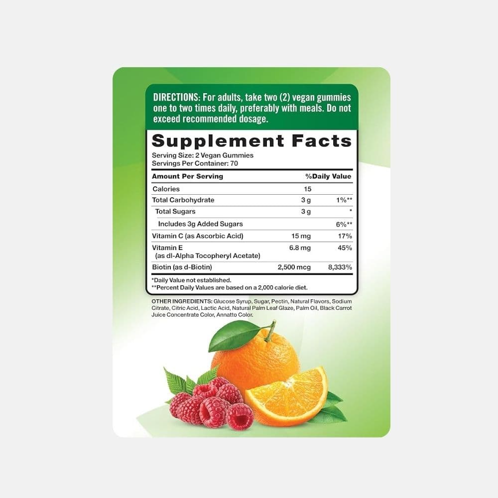 Natures Truth Hair Skin Nails 80gummies 2