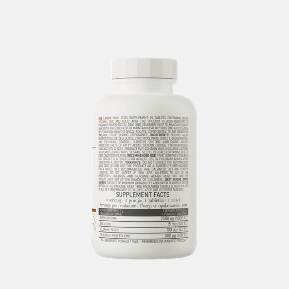 Ostrovit Biotin Plus 100caps 3