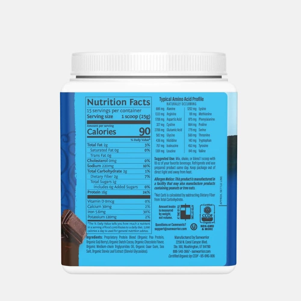 SUN WARRIOR PROTEIN WARRIOR BLEND 375G3