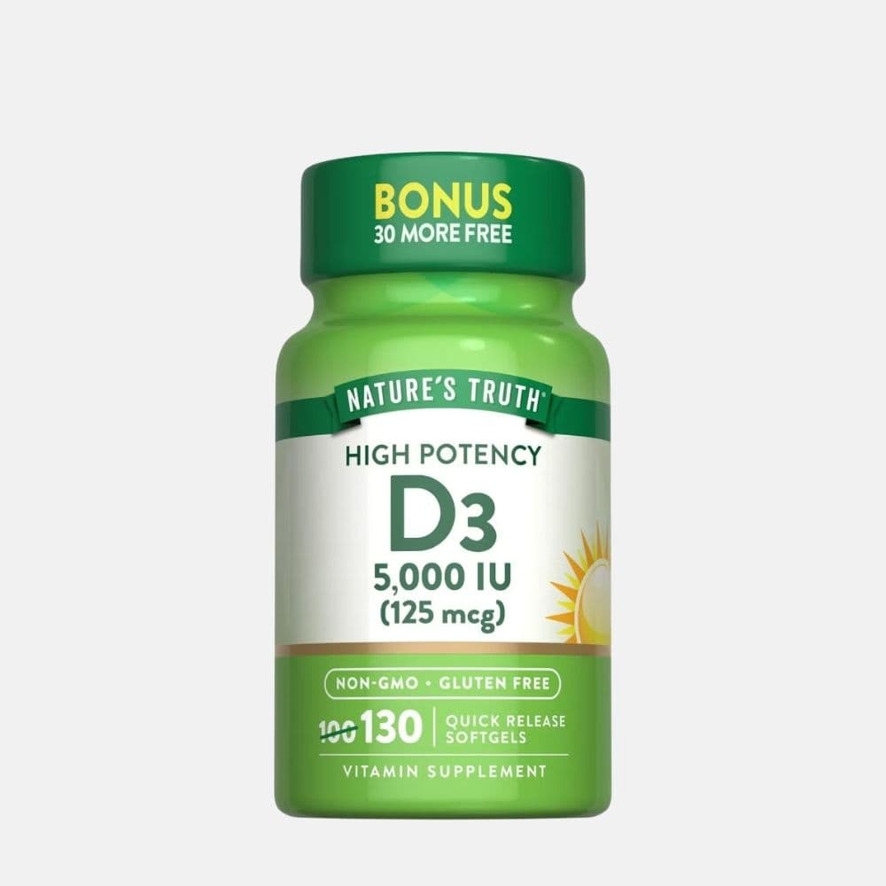 Nature’S Truth D3 125 Mcg 130tabs