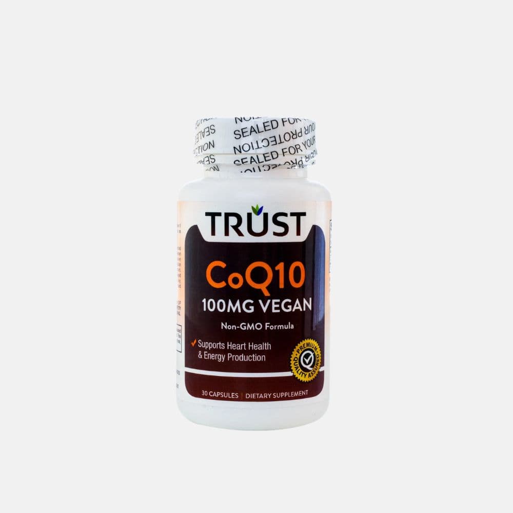 TRUST CO Q10 100MG VEGAN CAPS 30S