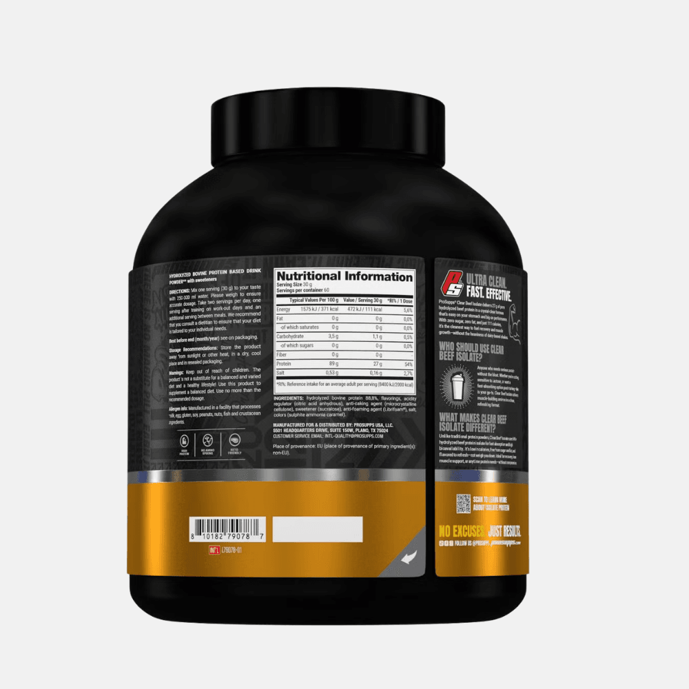 ProSupps Beef Protein Isolate 4lb pineapple 1