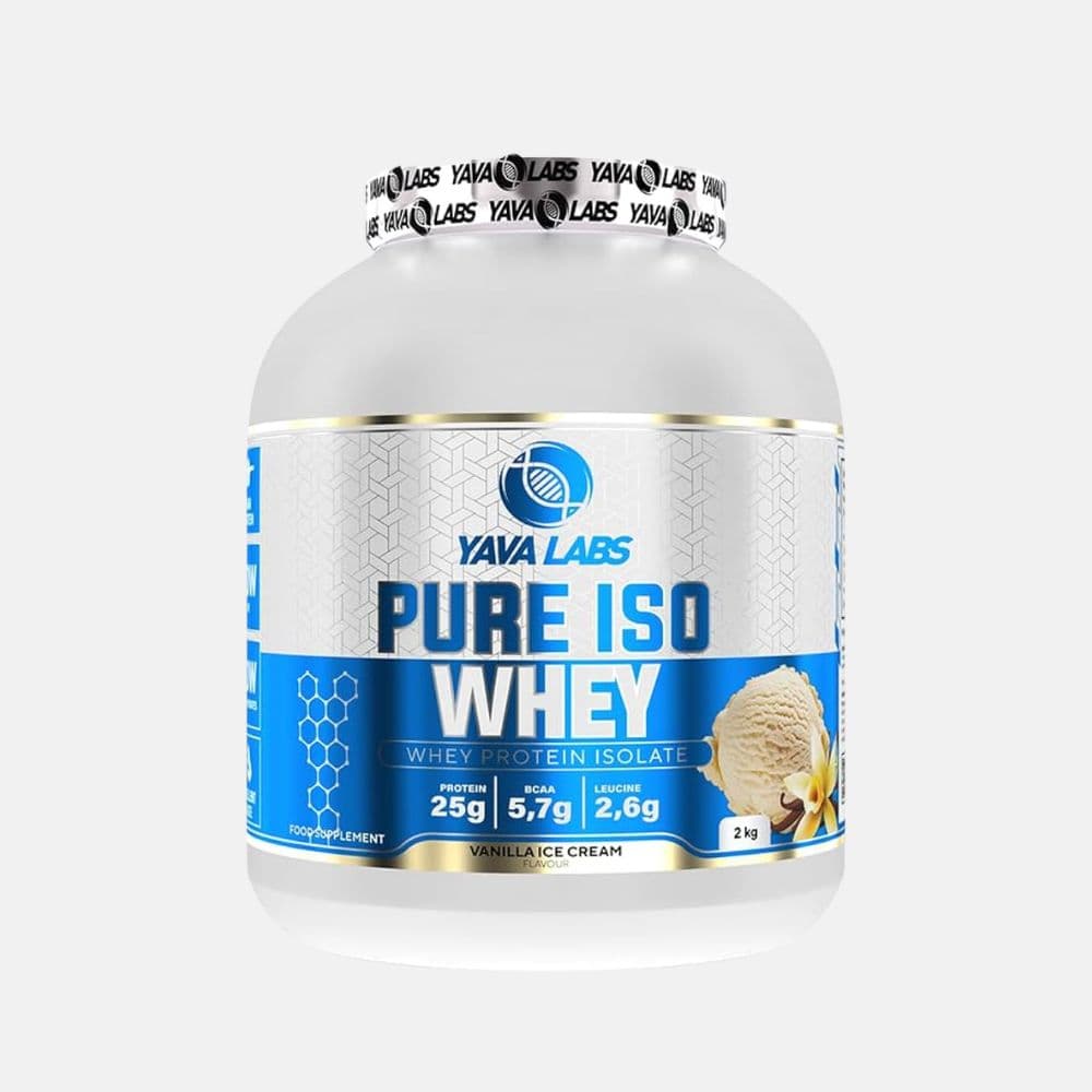 YAVA LABS PURE ISO WHEY VANILLA ICE CREAM 2KG