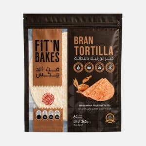 FIT’N BAKES BRAN TORTILLA 360G