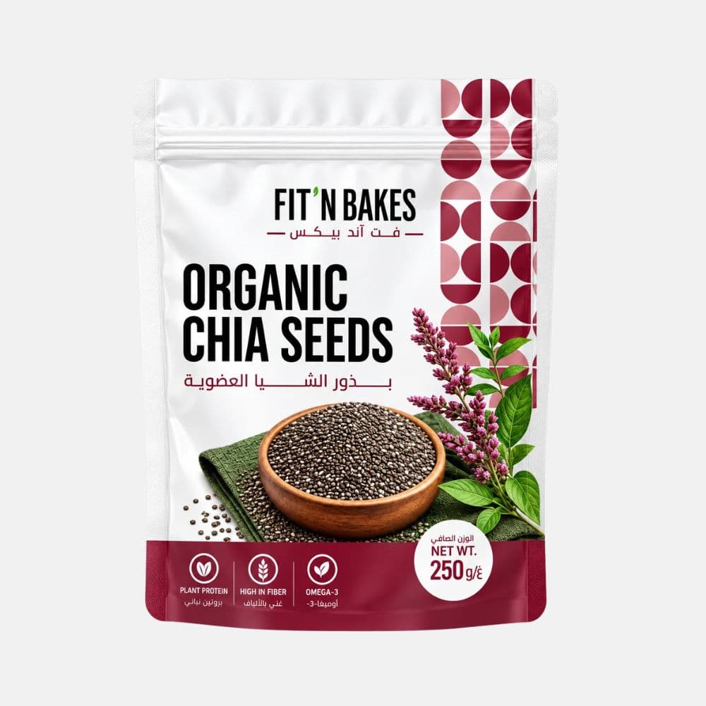 FIT’N BAKES ORGANIC CHIA SEEDS 250G