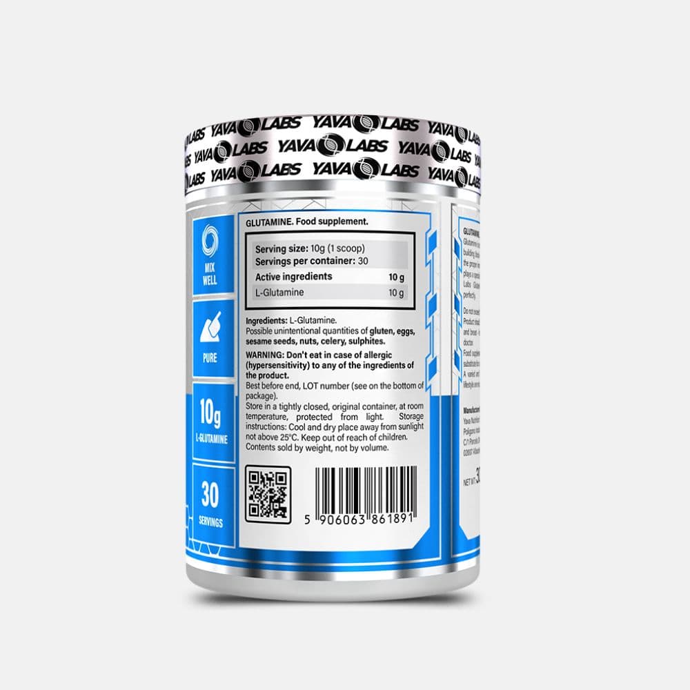 YAVA LABS GLUTAMINE PURE 300G 1