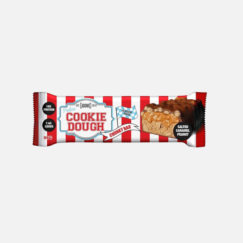 Adonis Cookie Dough Protein Bar Salted Caramel 55g
