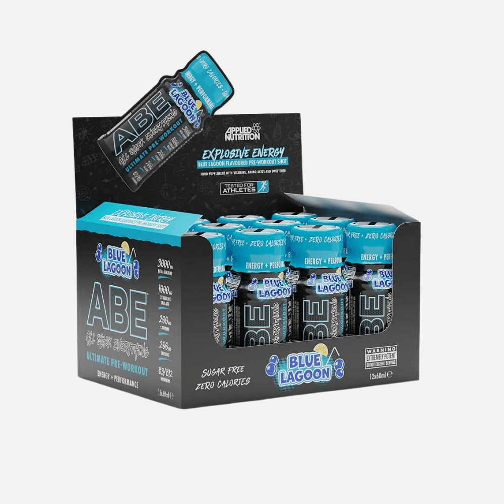 An Abe Ultimate Pre Work Out Shot Blue Lagoon 60ml 2