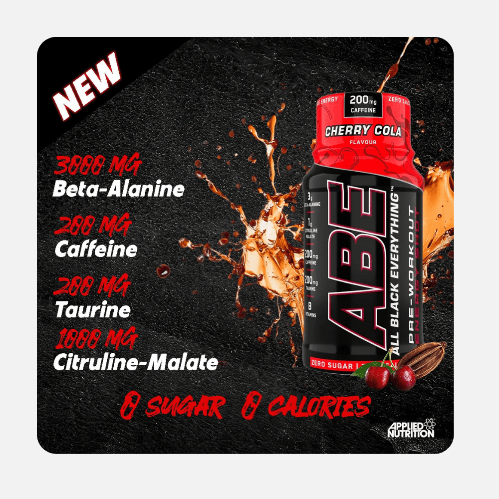 An Abe Ultimate Pre Work Out Shot Cherry Cola 60ml 2