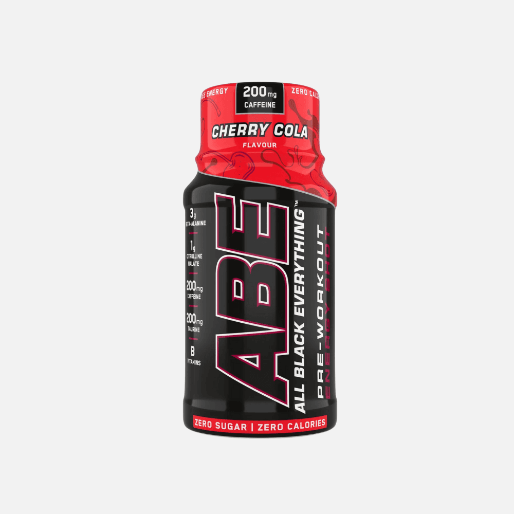 An Abe Ultimate Pre Work Out Shot Cherry Cola 60ml