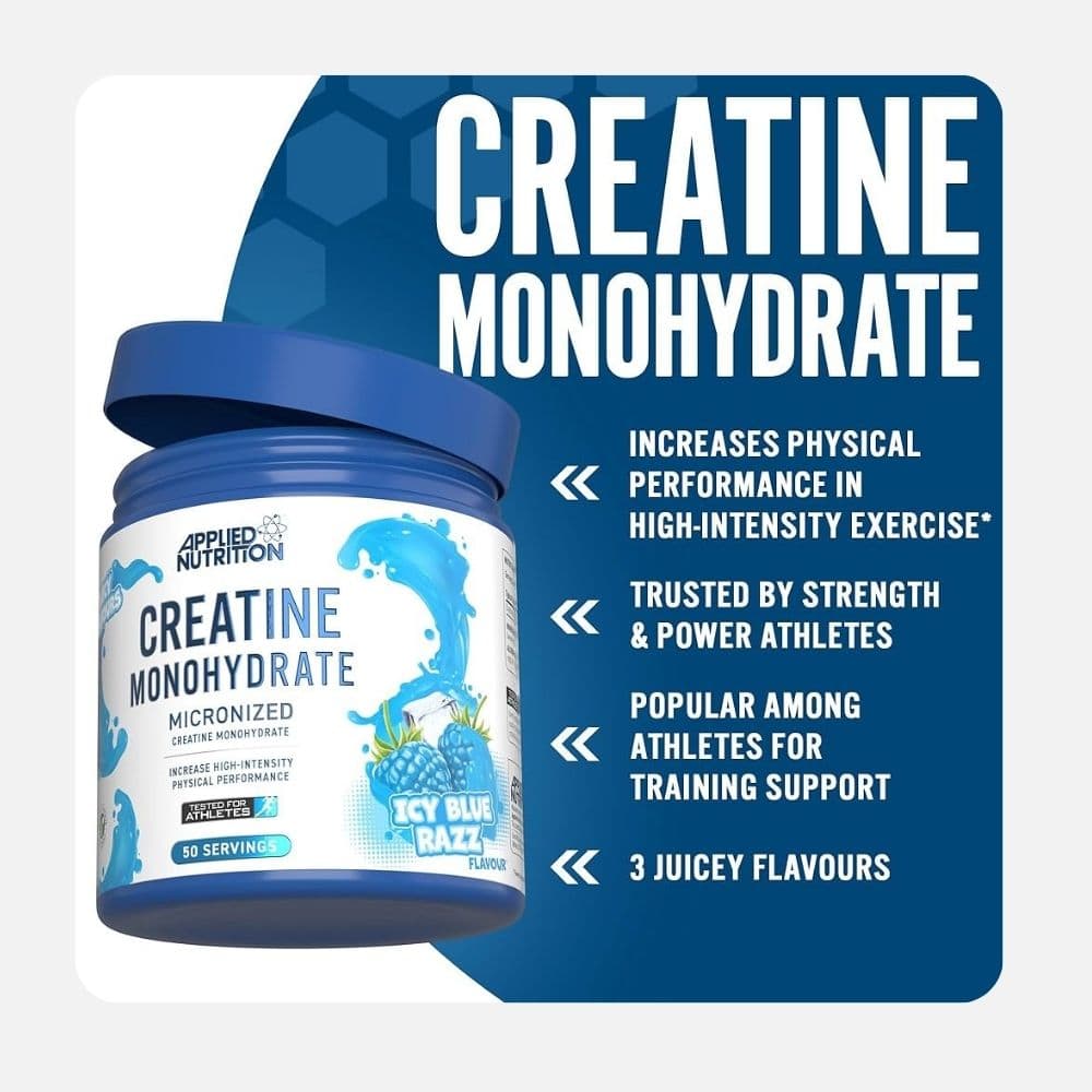 An Creatine Monohydrate Icy Blue Razz 50s 2