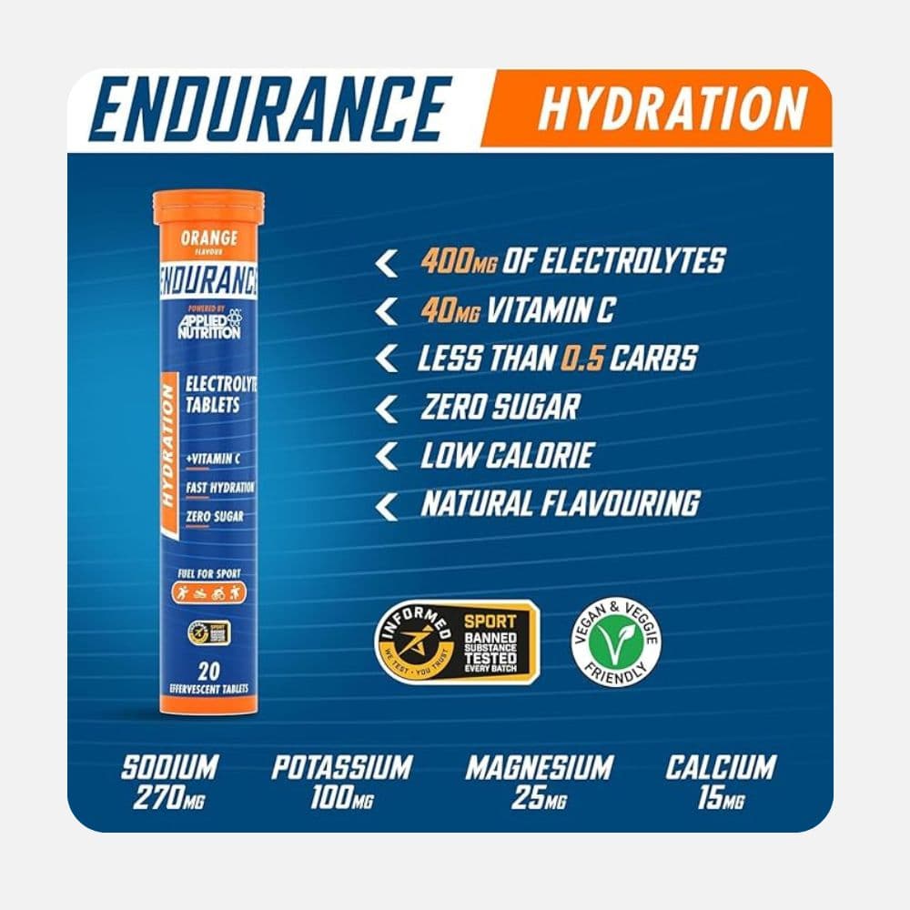 Applied Nutrition Electrolyte Orange 20 Tabs 2