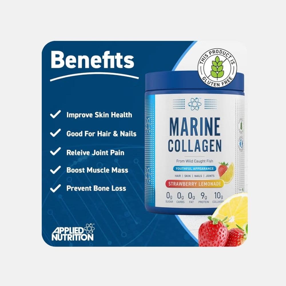An Marine Collagen Strawberry Lemonade 300g 2