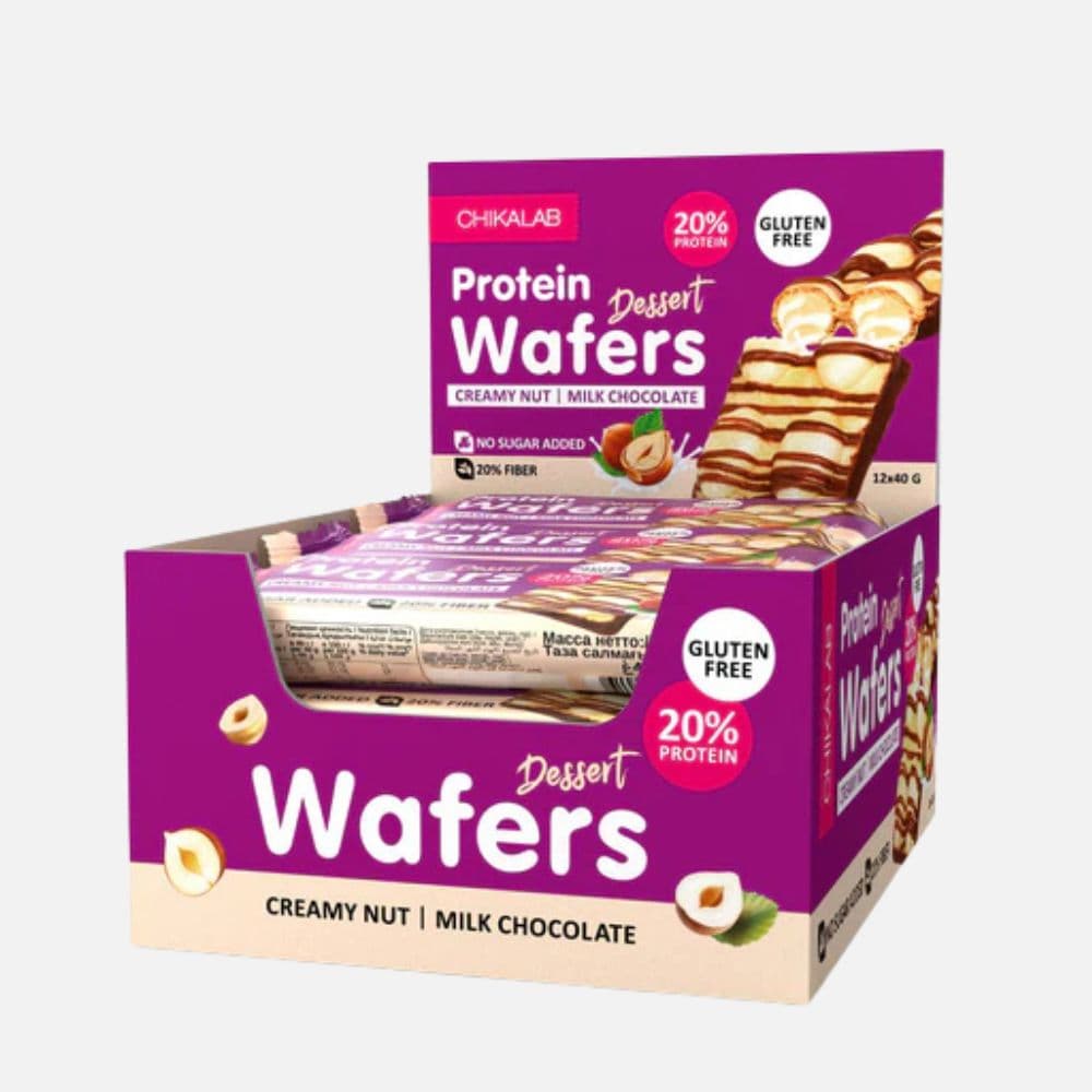 Chikalab Protein Wafers Creamy Nut 40g