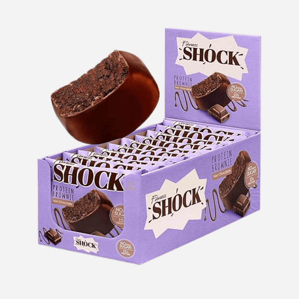 Fitness Shock Protein Brownie Hot Chocolate 50g 2