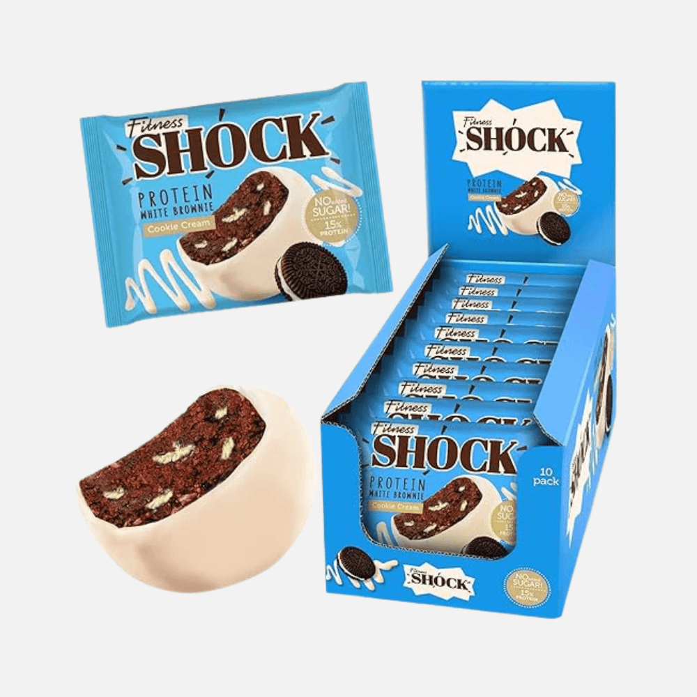 Fitness Shock Protein W Brownie Cookie Cream 50g 3