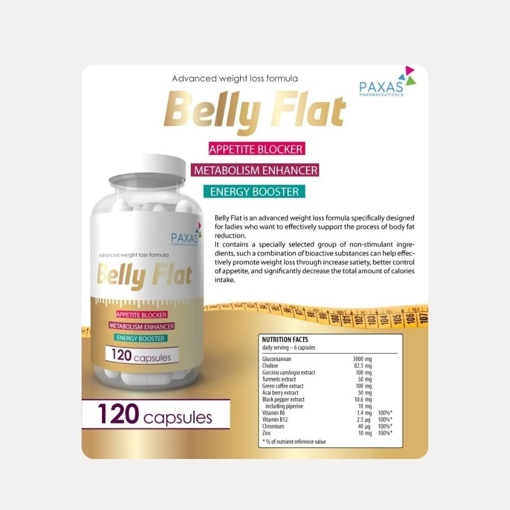 Paxas Belly Flat 120 Caps 5