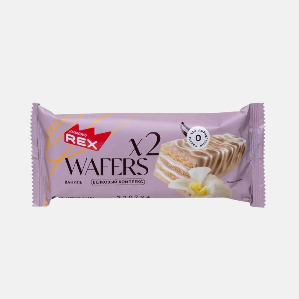 Protein Rex Wafers 50g Vanilla