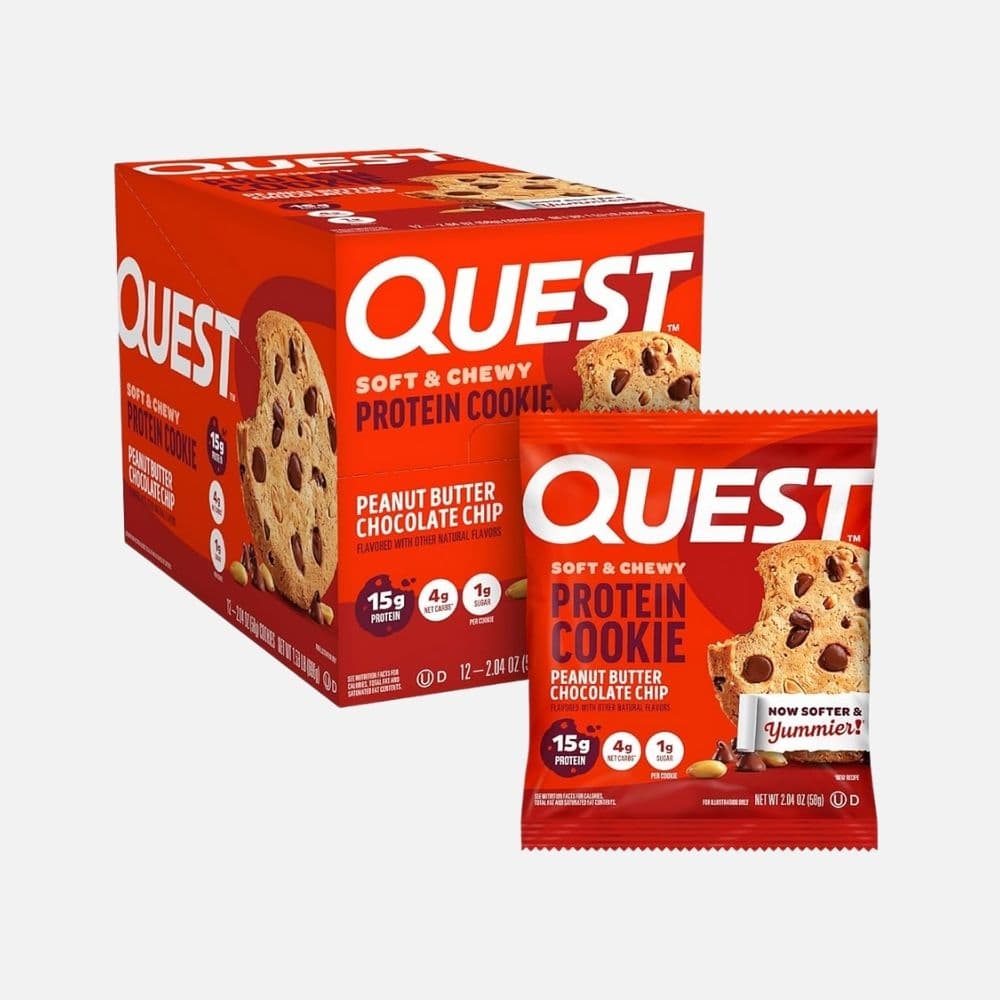 Quest Soft Chewy Cookie Pb Choc Chip 58g 2