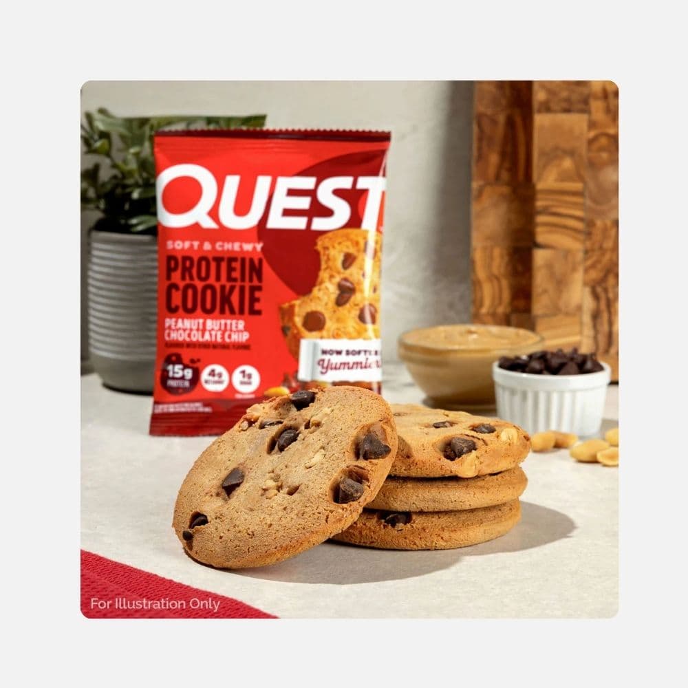 Quest Soft Chewy Cookie Pb Choc Chip 58g 3
