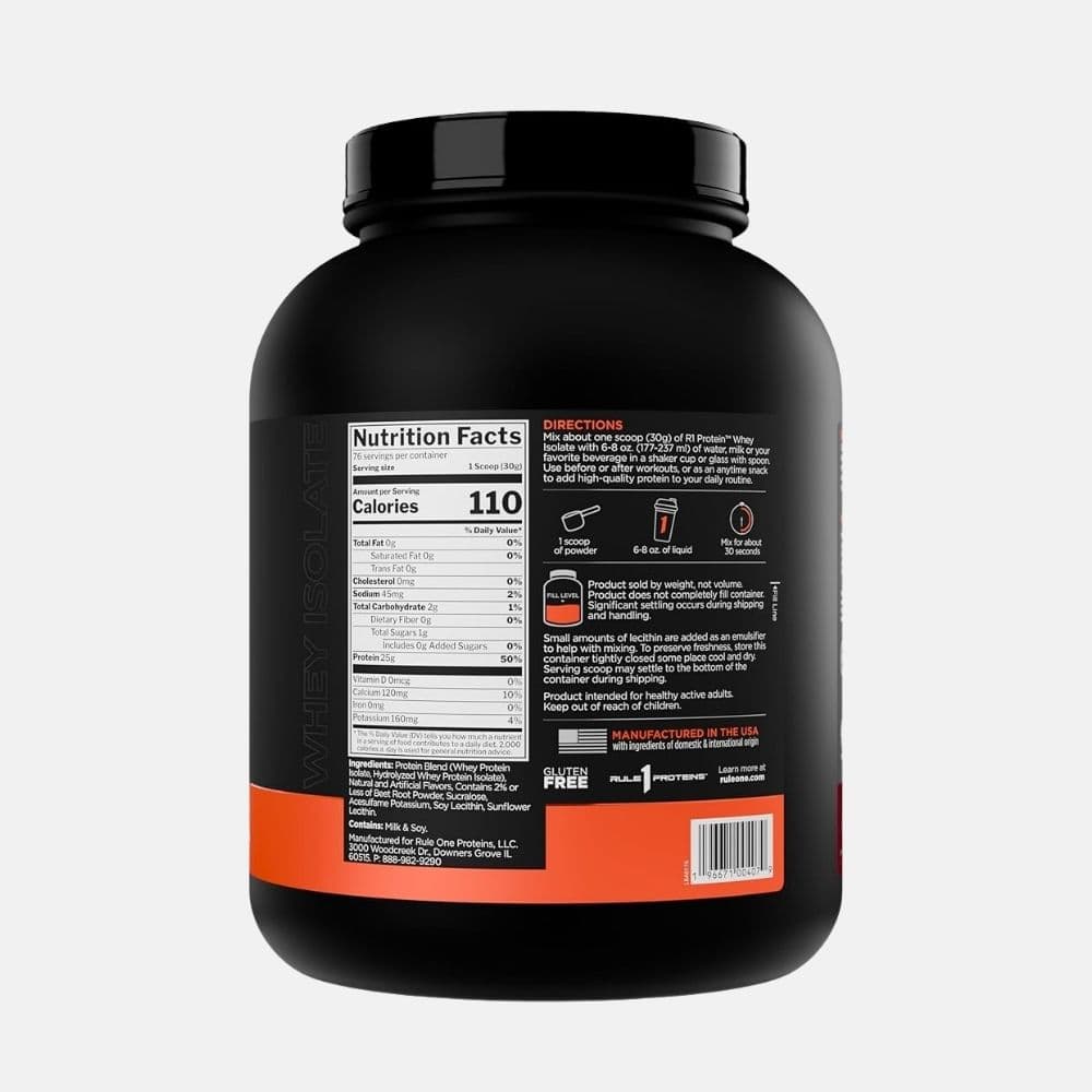 R1 Rule Whey Isolate Strawberries Cream 227kg 2