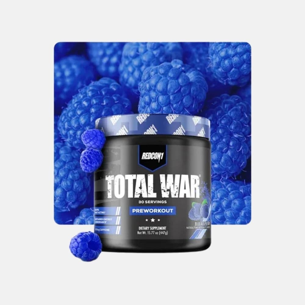 Redcon1 Total War Pre Workout Blue Raspberry 3
