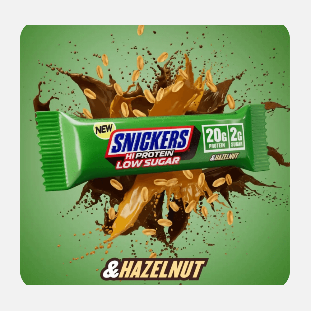 Snickers Hi Protein Low Sugar Bar Hazelnut 57 G 3