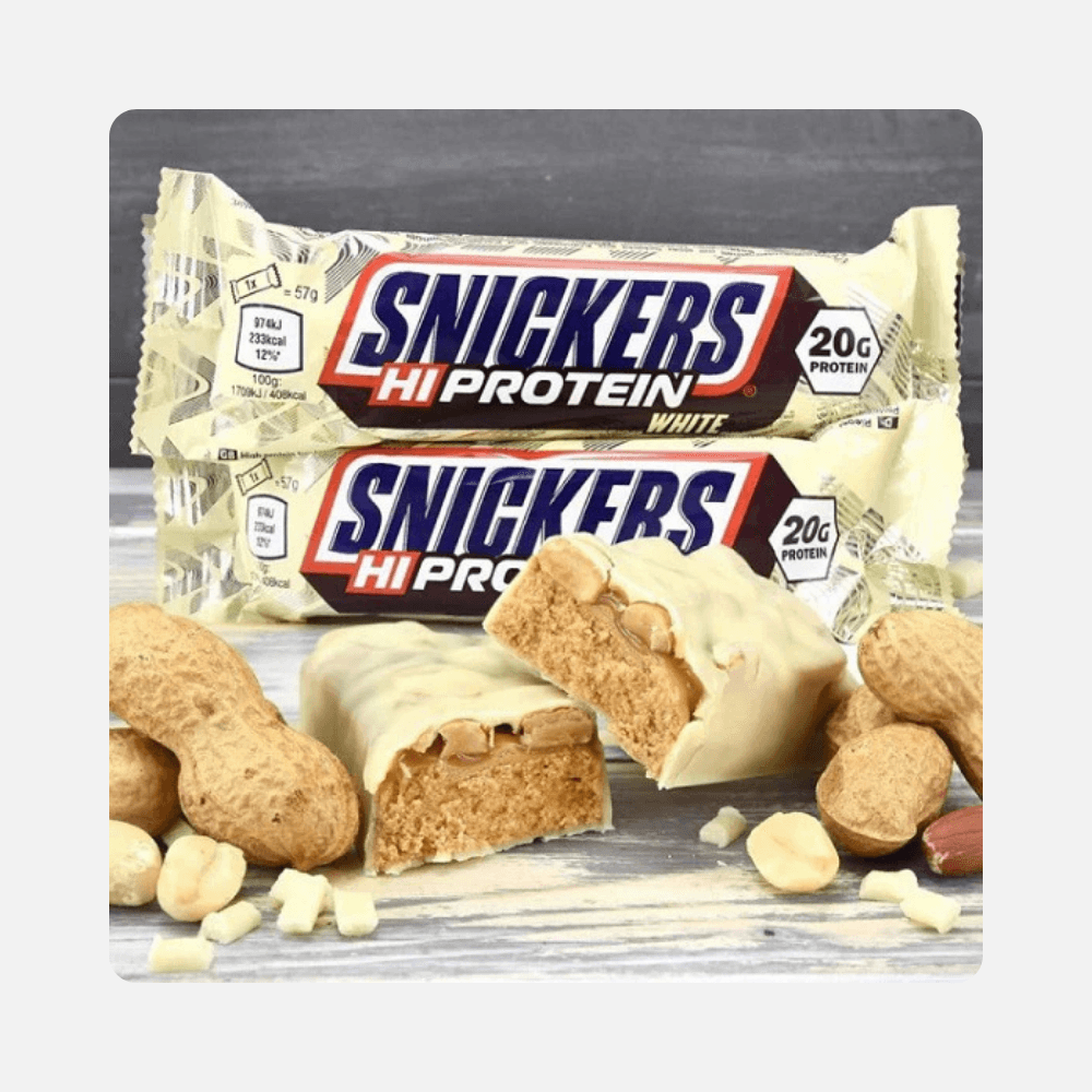 Snickers Hi Protein Low Sugar White Bar 57 G 3