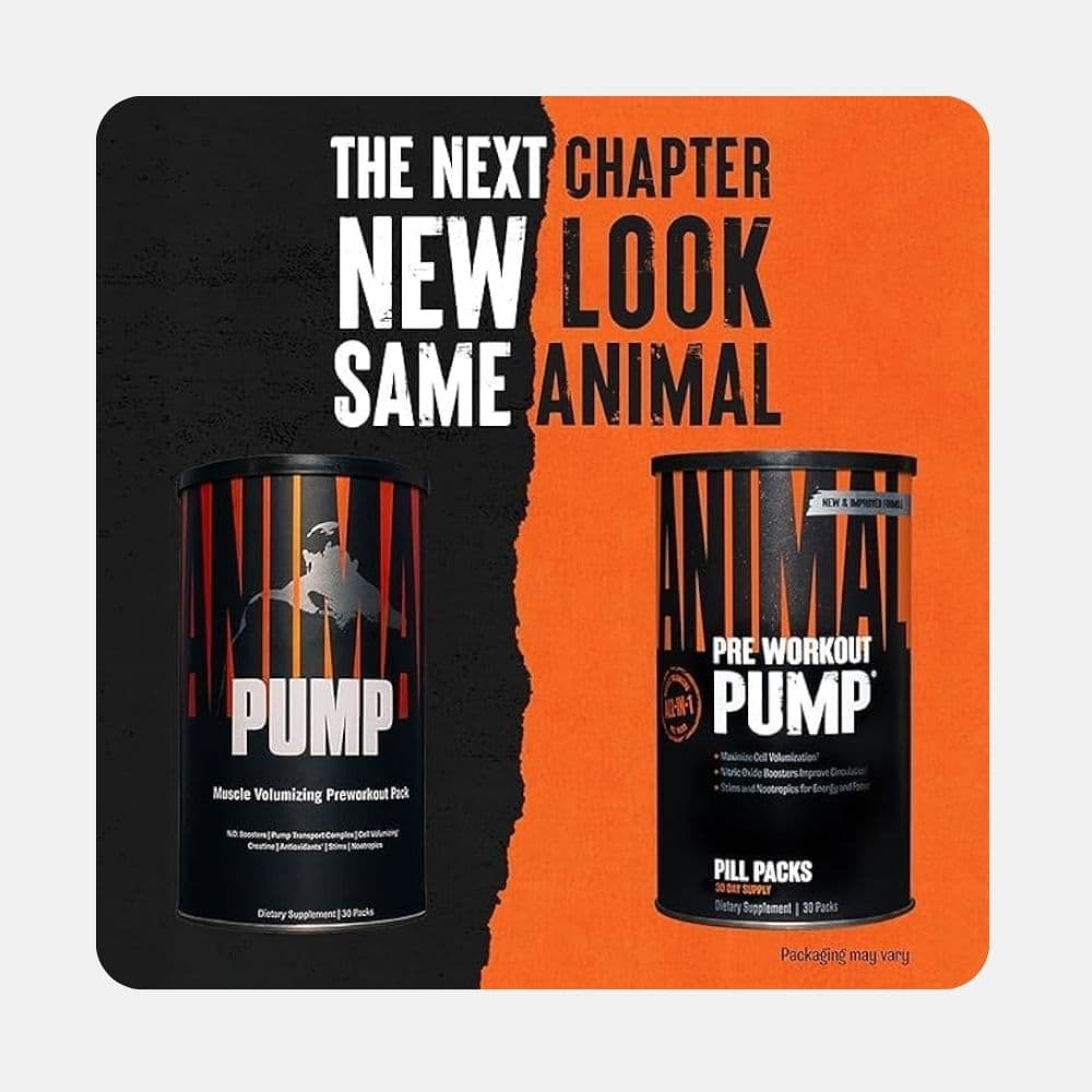Universal Animal Pump Packs 30s 3