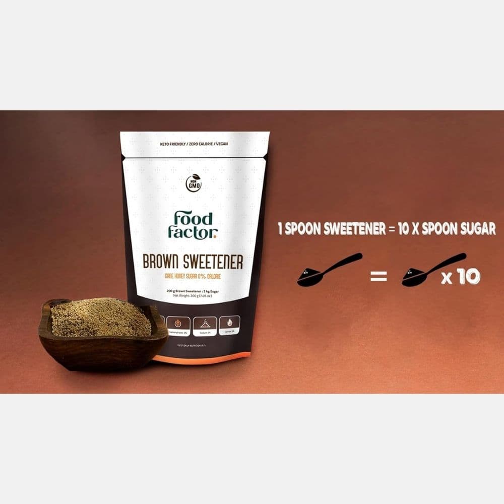 Food Factor Brown Sweetener 200g 8