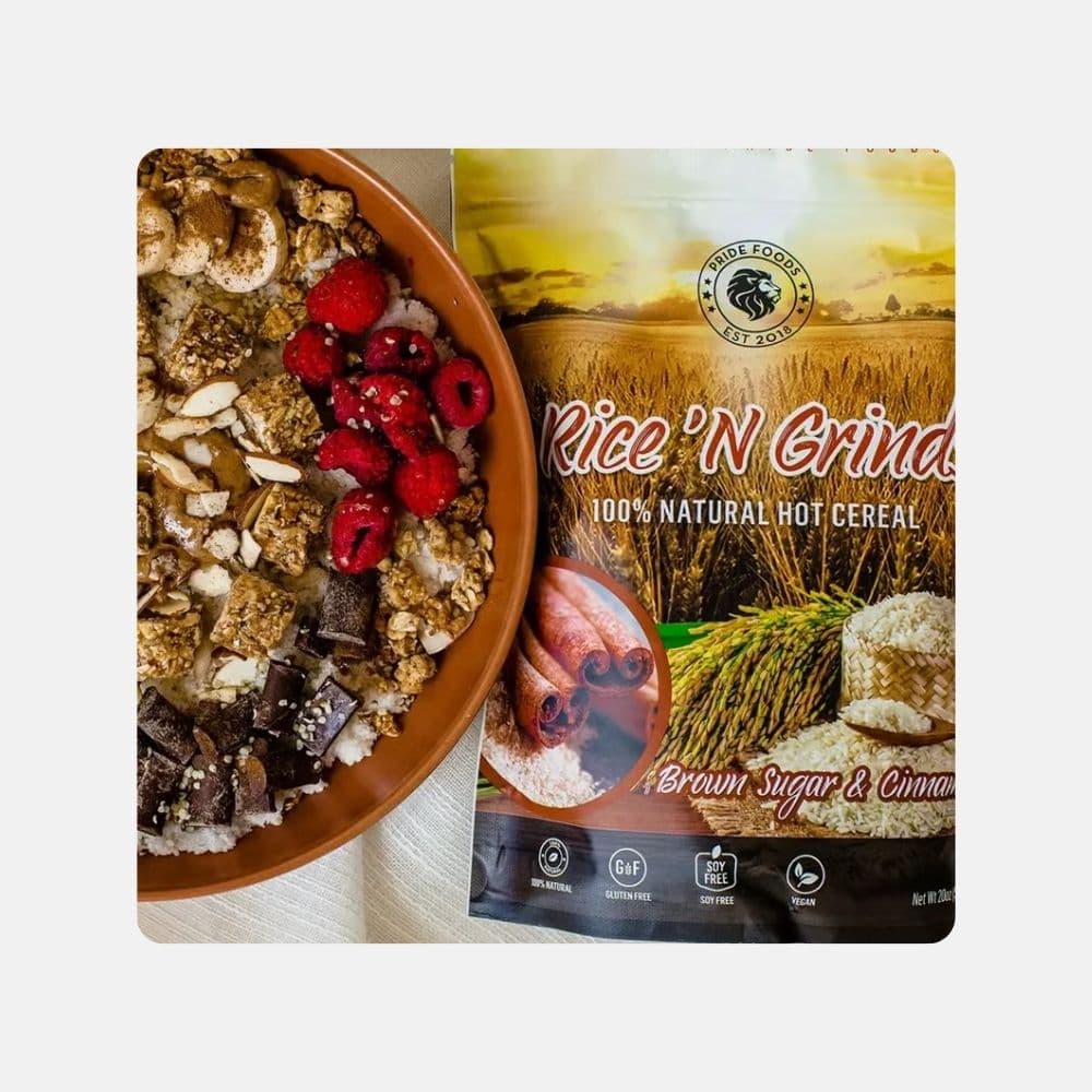Pride Foods Rice N Grinds Cereal Salted Caramel 564g 2