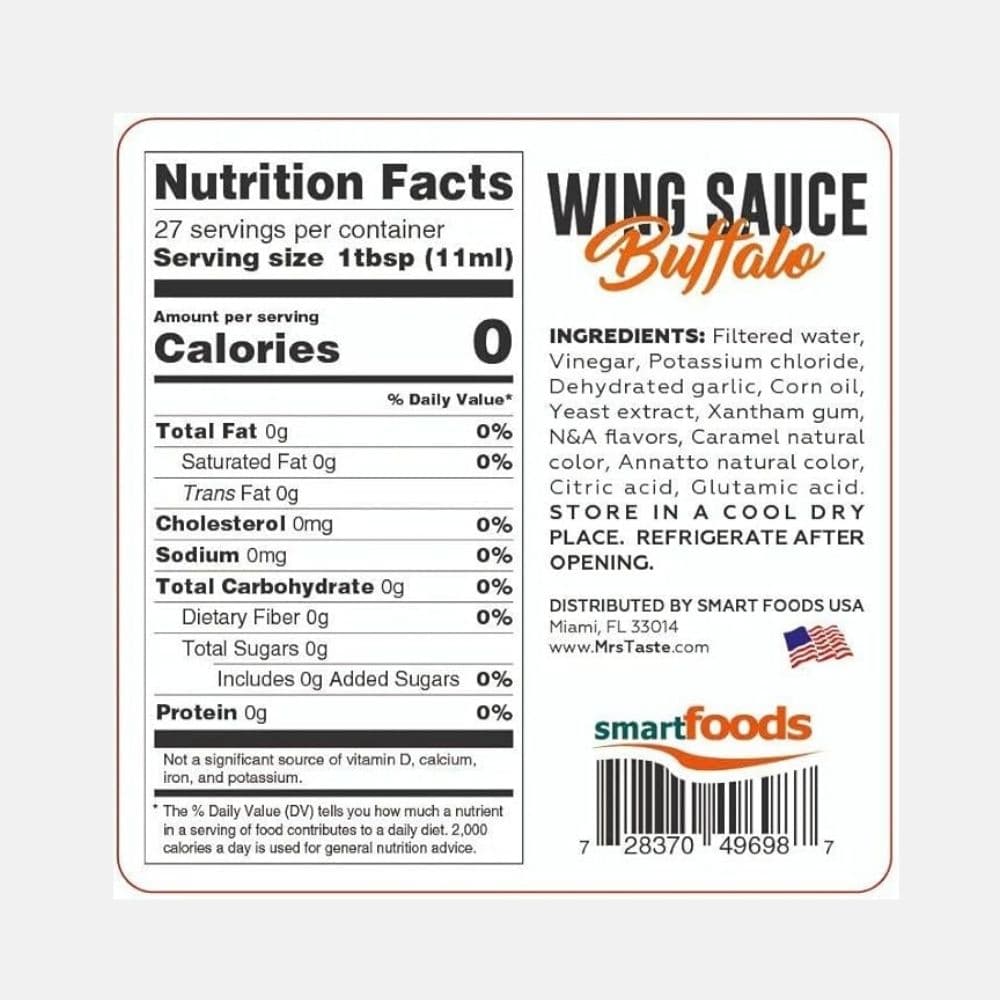 Mrs Taste Buffalo Wing Sauce 300ml 3