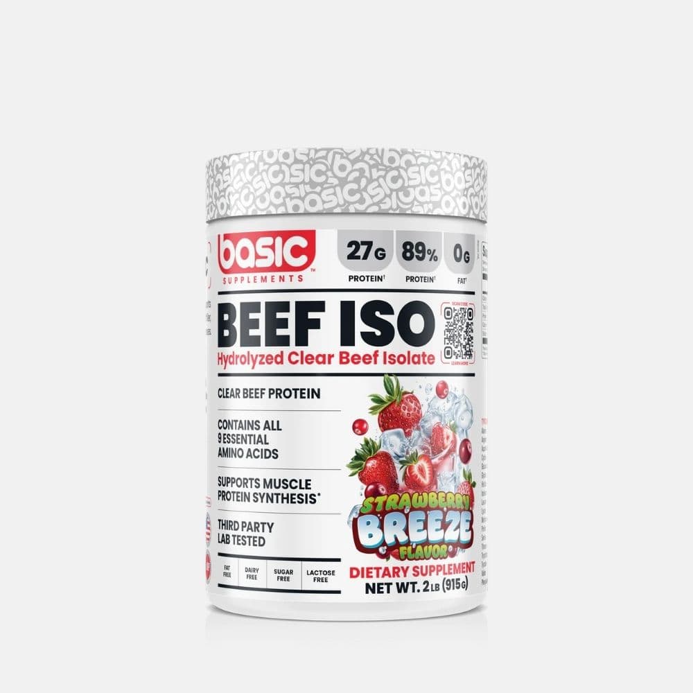 BASIC HYDROLYZED BEEF ISOLATE strawberry breeze