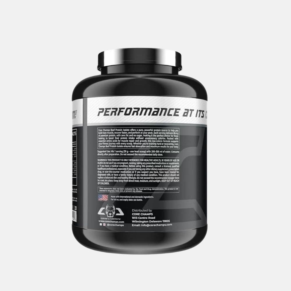 CORE CHAMPS BEEF ISOLATE 1.8KG pineapple chill2