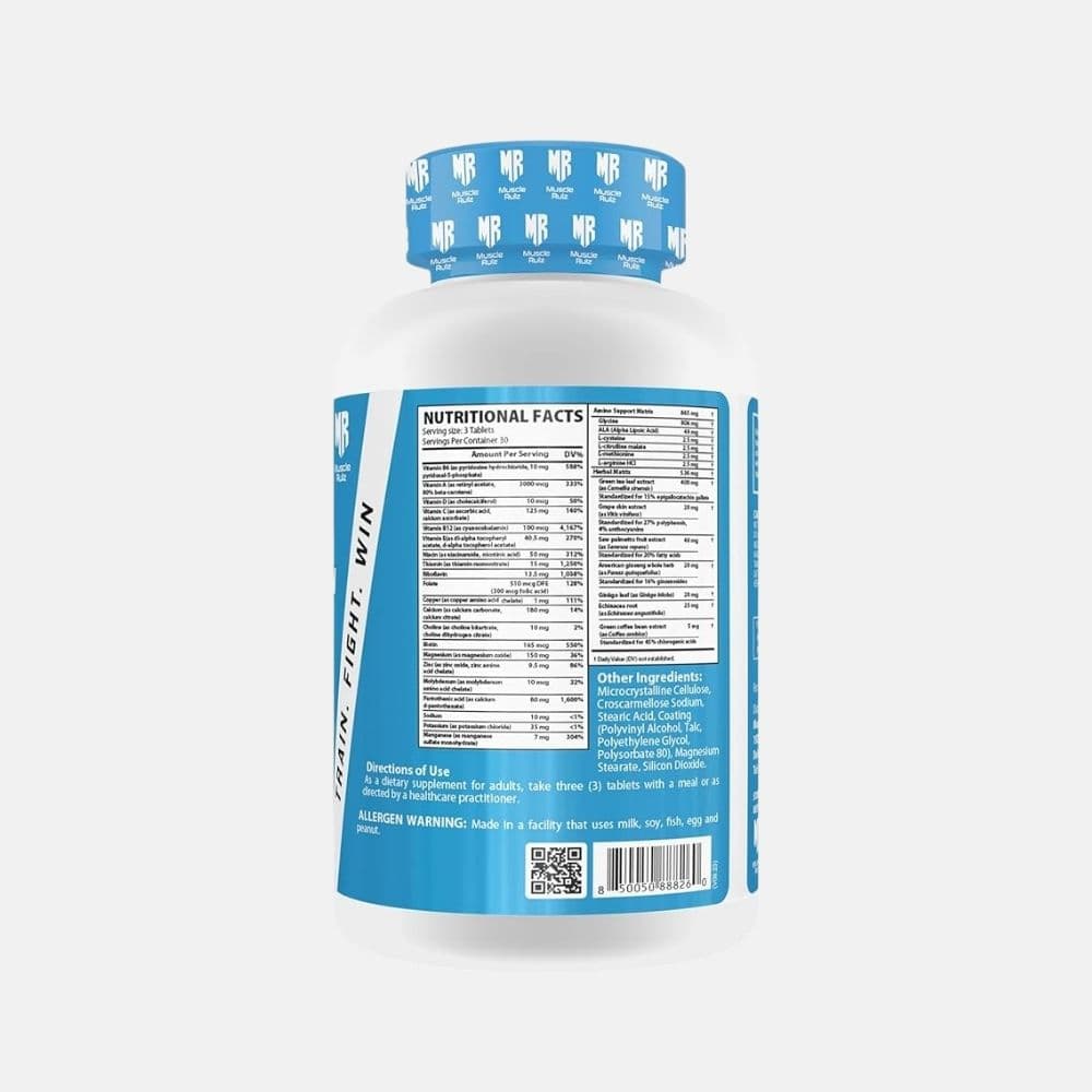 MUSCLE RULZ MULTIVITAMIN DAILY 90TAB2