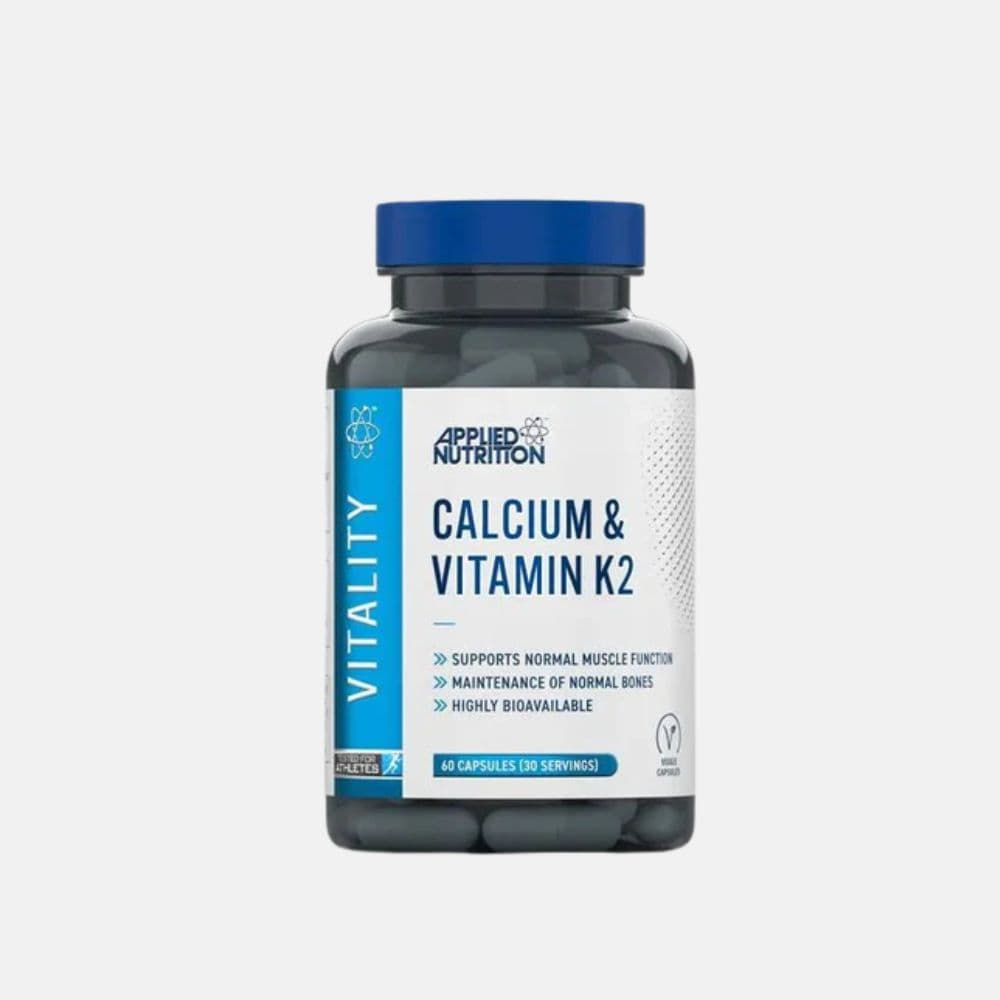 Applied Nutrition Calcium and Vitamin K2 – 60 Capsules