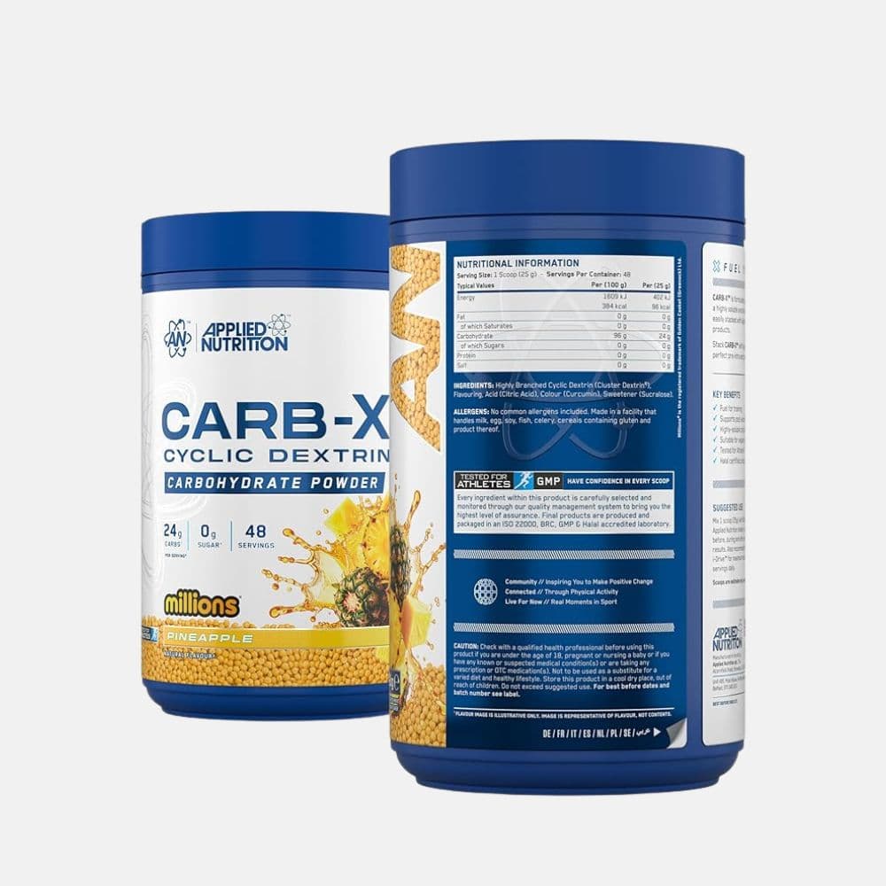 Applied Nutrition Carb X Millions Pineapple – 1.2kg 2